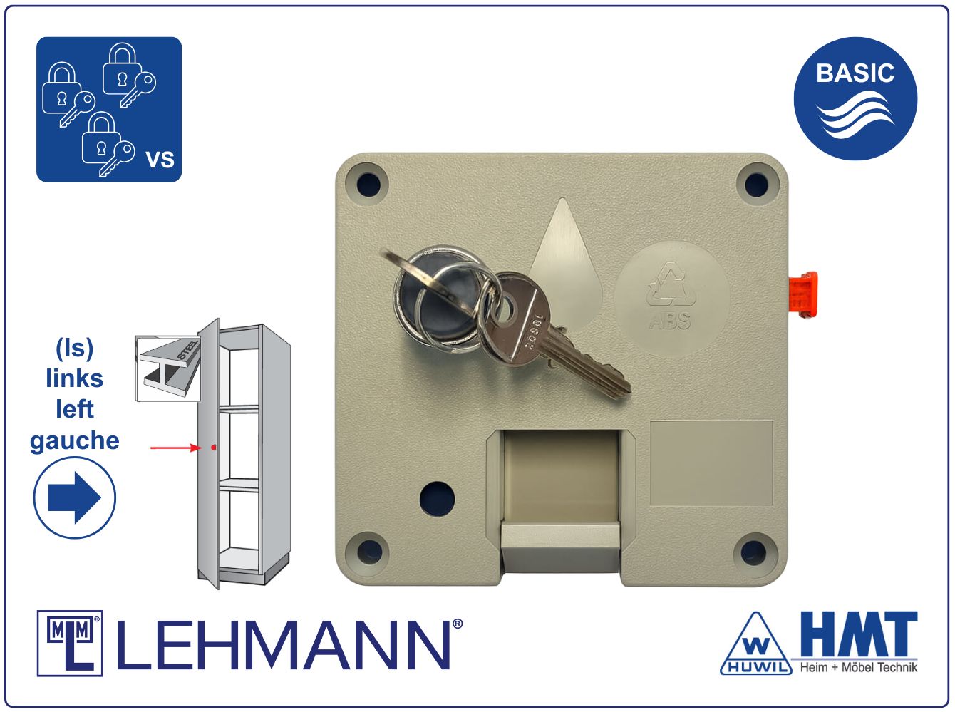DELETE MLM SERRURE Type 70 Basic (salles de séchage) - ls / VS