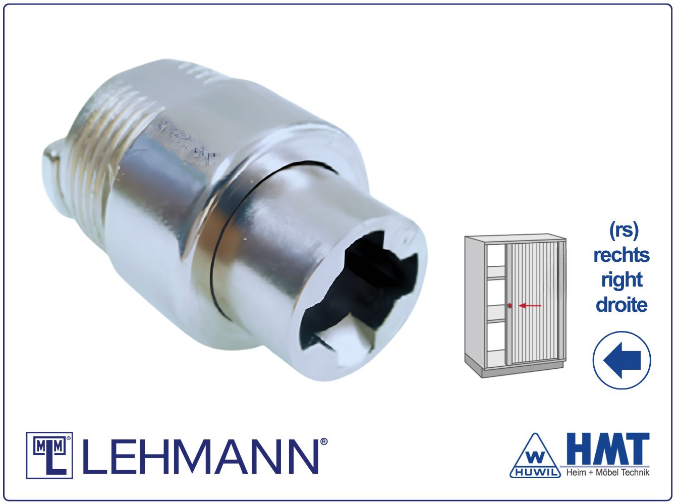 MLM SERRURE Type 512 P2 Ø18mm MLM SERRURE Type 512 P2 Ø18mm