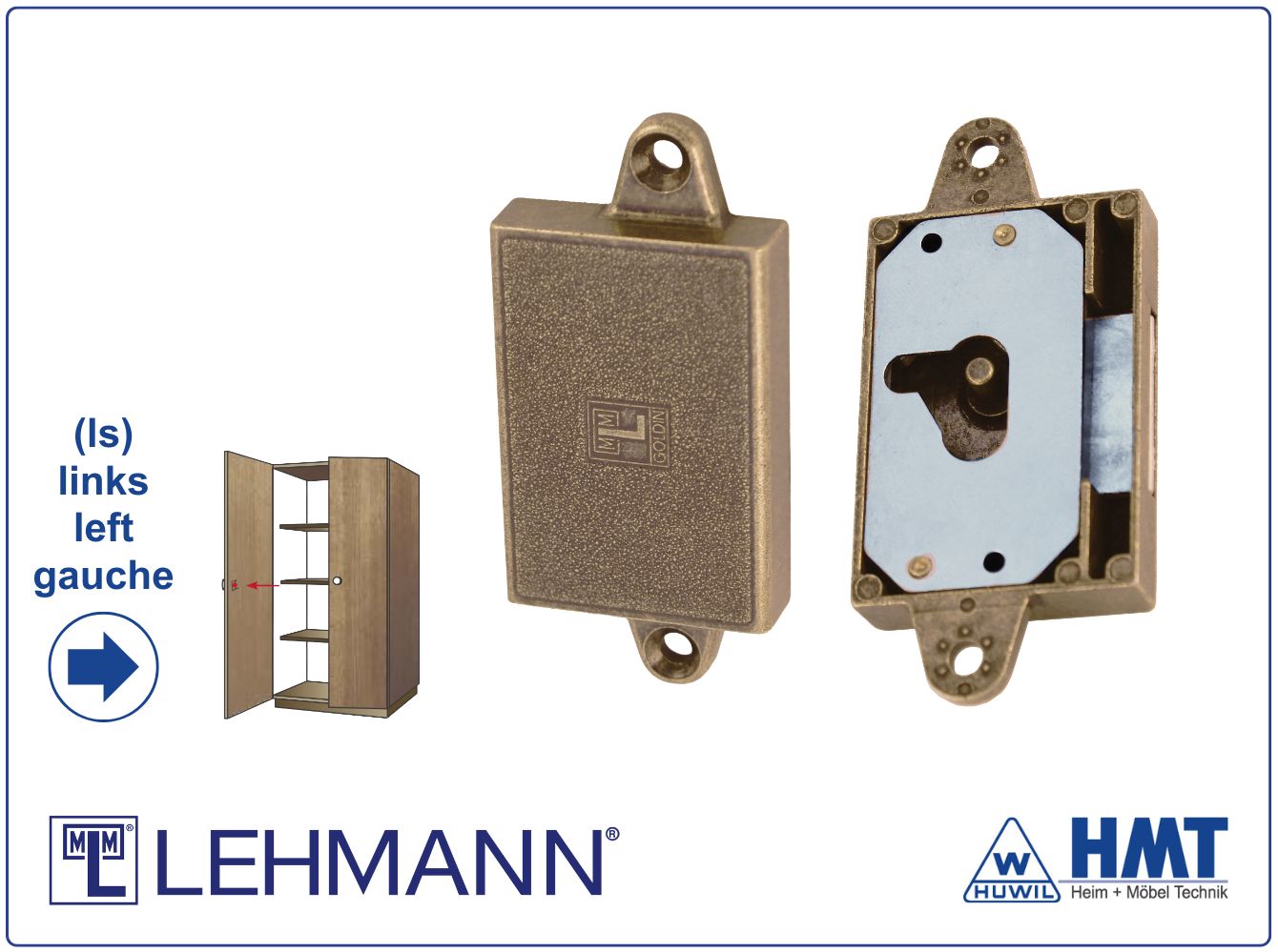 MLM LOCK Type 530 für Bartschlüssel - D20 / ls / [B]
