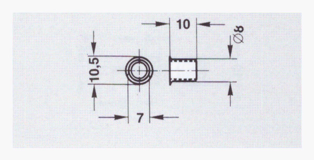 Douille type 3121