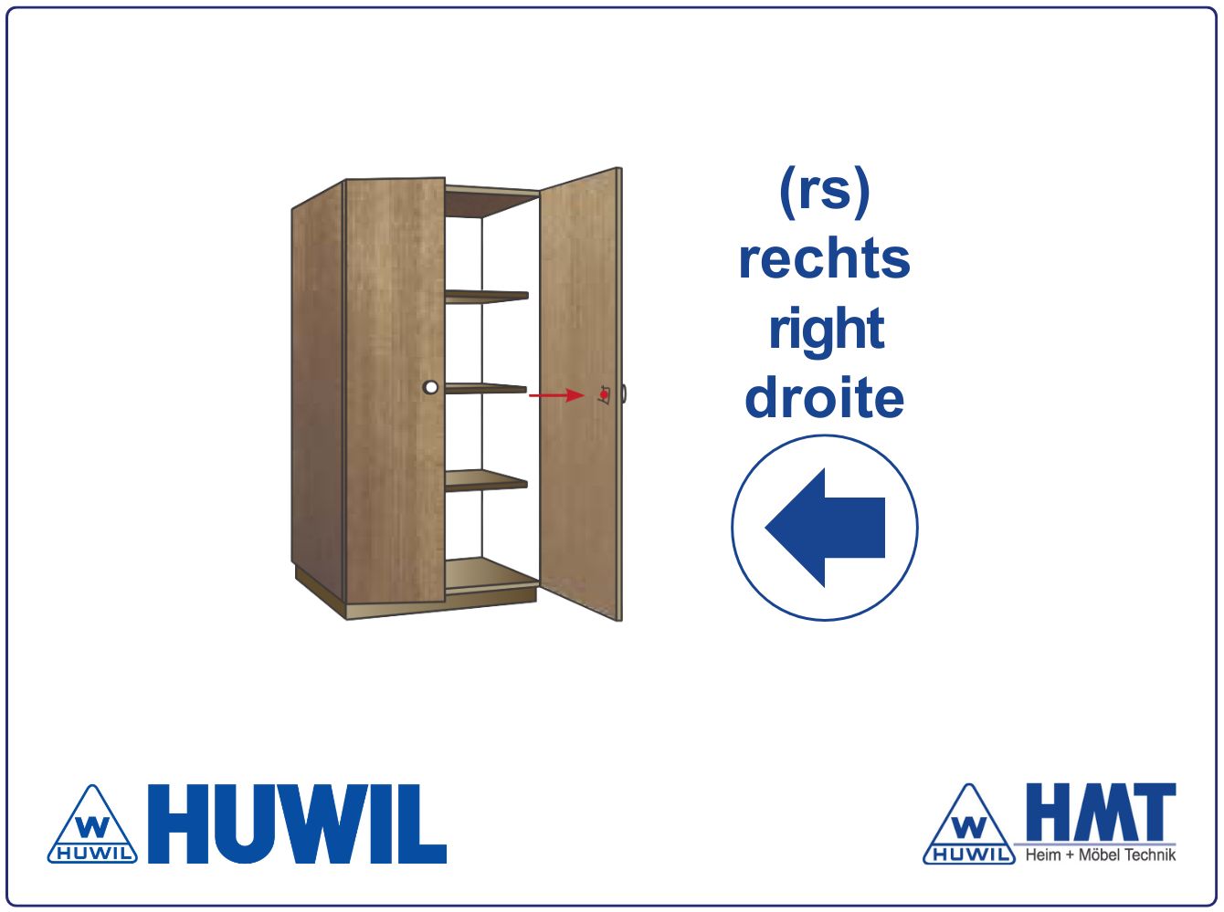 HUWIL SERRURE Type 827 VCS18