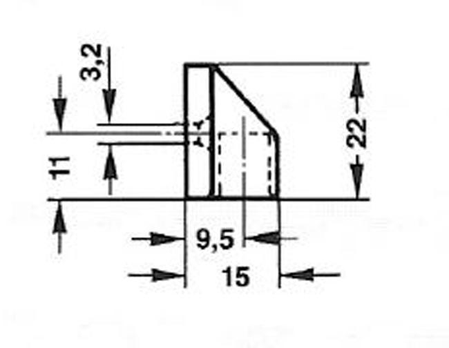 Embout Type 3645