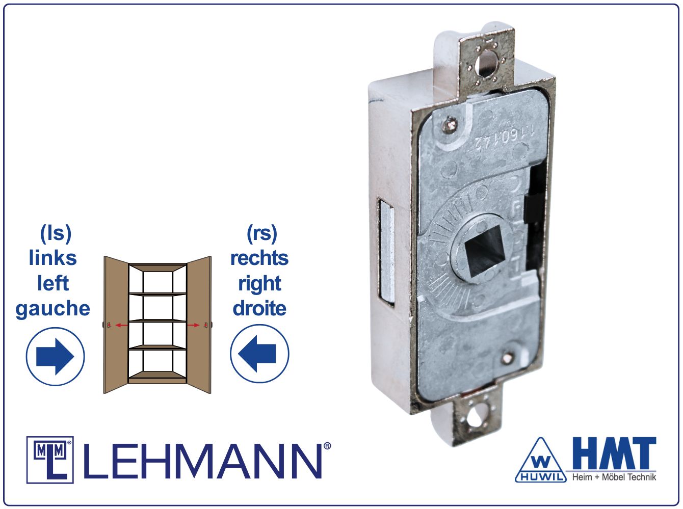 MLM LOCK Type 707.8 [VK] - D15 / rs + ls / [N]